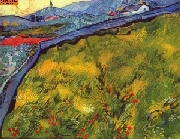 Umfriedetes Feld nach van Gogh